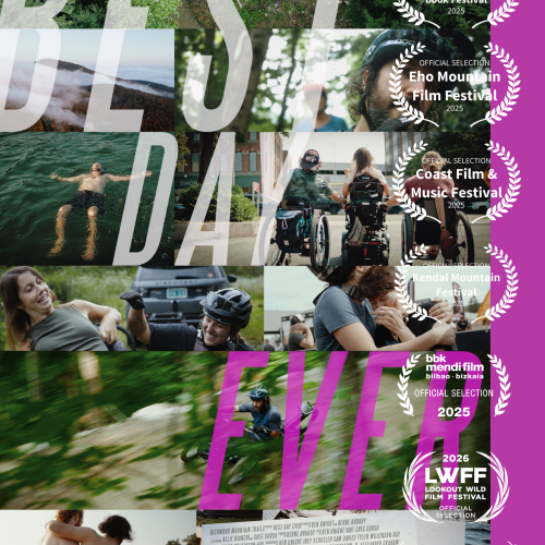 Best Day Ever poster with Laurels